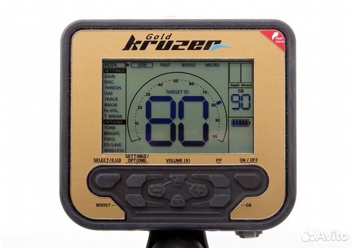 Металлоискатель Nokta Makro Kruzer Gold