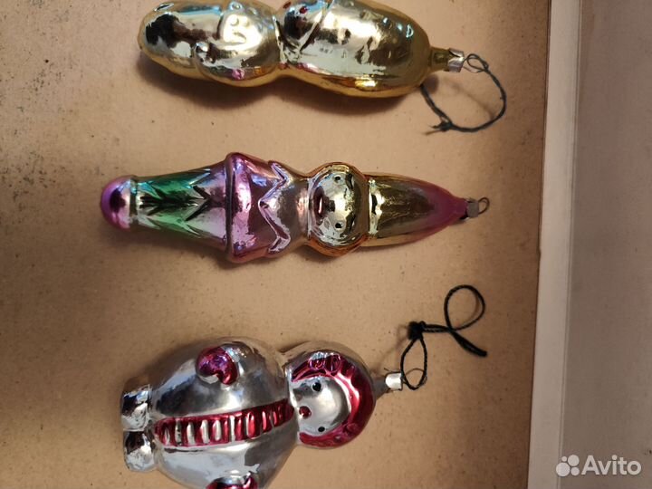 Елочные игрушки СССР