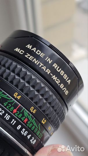 Объектив мс Зенитар 2.8 16