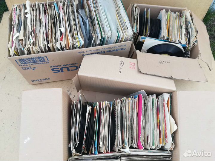 Виниловые пластинки. СССР