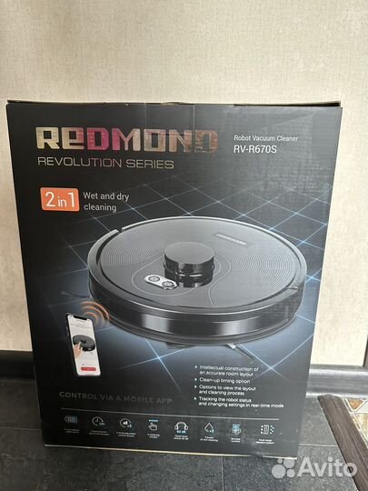 Робот пылесос redmond rv r670s