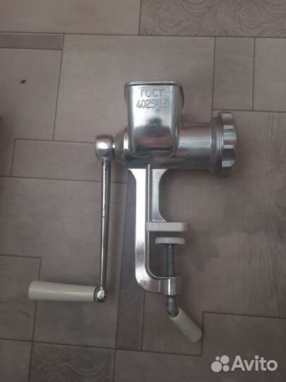 Мясорубка ручная