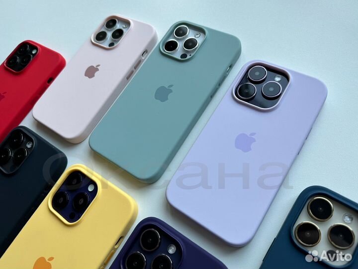 Apple Silicone case iPhone 14 pro/ pro max чехол