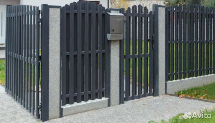 Забор металлический профессионально качественно