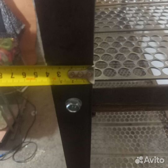 Стеллаж разборный металлический