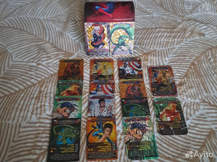 Карточки человек паук