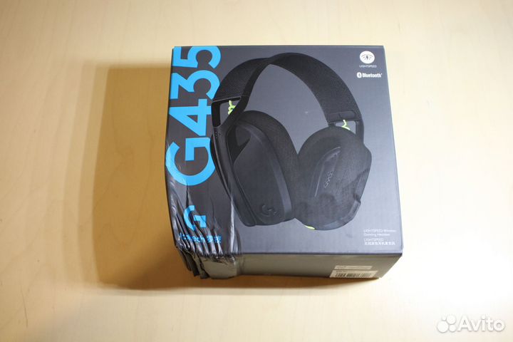 Беспроводные наушники logitech g435 Черные