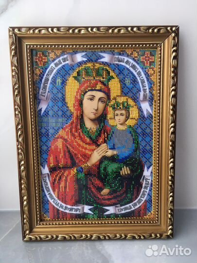 Иконы вышитые бисером