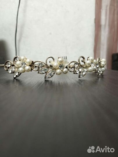 Ободок-венок для украшения прически