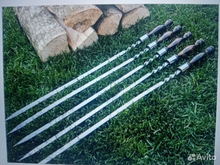 Набор шампуров 5 шт, 65 см