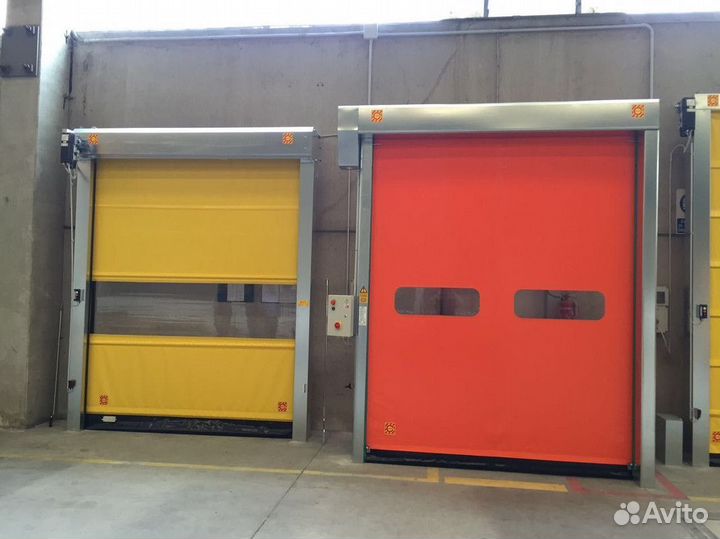 Шторные ворота / Производство Монтаж Обслуживание