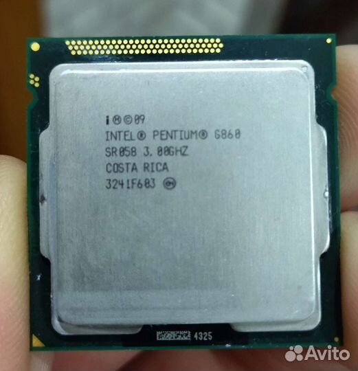 Процессор Intel Pentium G860