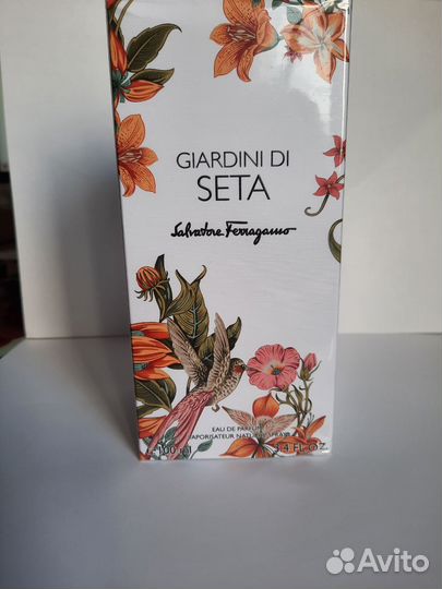 Salvatore ferragamo Giardini Di Seta новая 100