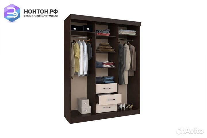 Шкаф-купе Маэстро венге / лоредо