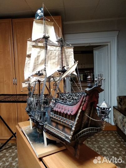 Модель корабля Месть королевы Анны