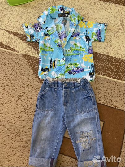 Пакет вещей на мальчика 80 86 размер