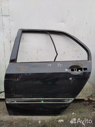 Дверь Митцубиси Лансер 9 задняя левая