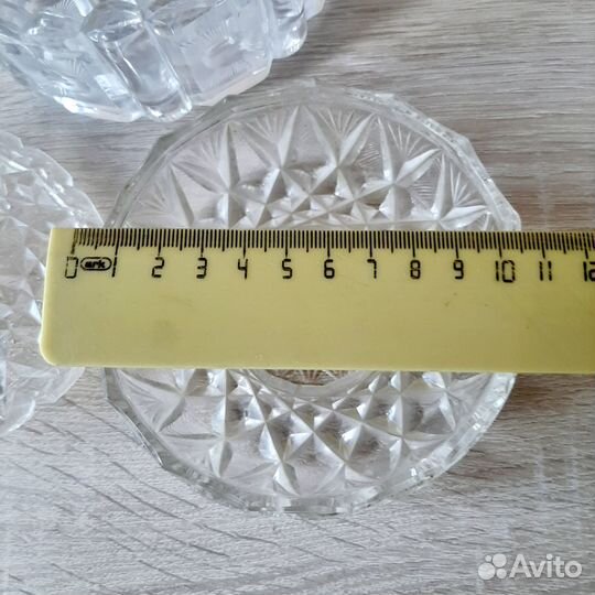 Хрусталь вазочка салатник пепельница икорница