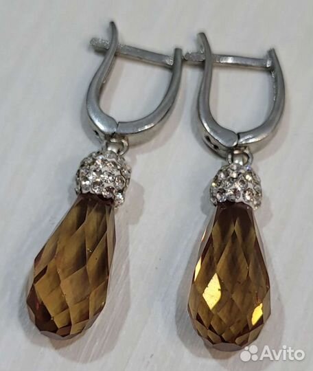 Серебряные серьги