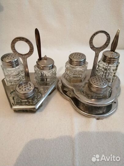 Солонки-обезьянки, набор для специй СССР