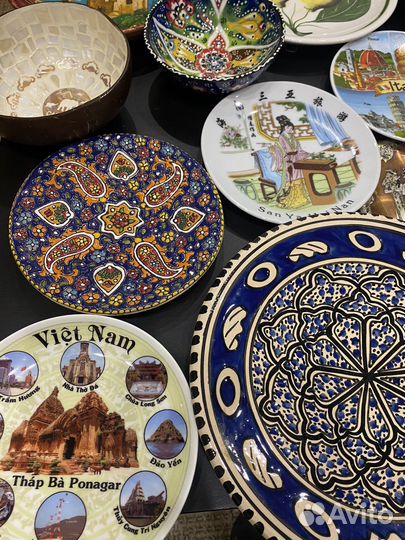 Коллекционные тарелки из разных стран