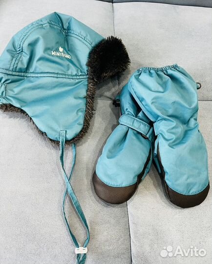 Шапка зимняя и краги