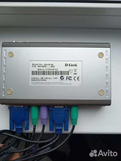 D-Link Переключатель KVM на 4 пк