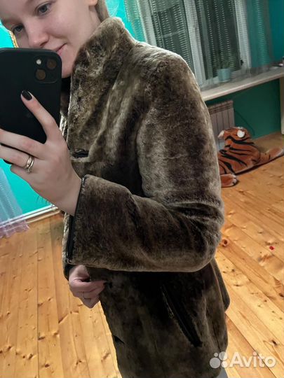 Шуба мутон