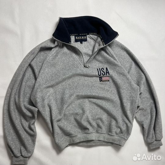 Толстовка 1/4 zip usa