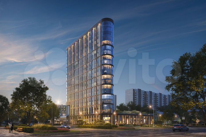 Квартира-студия, 25,3 м², 14/19 эт.