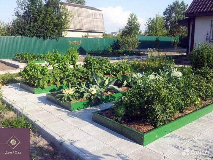 Грядки полимерные