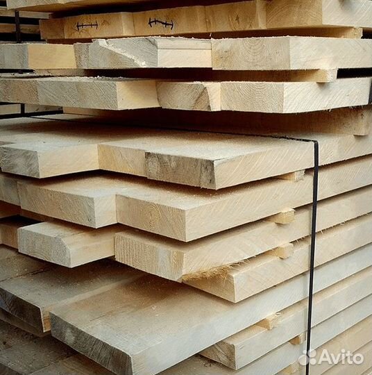 Доска обрезная 1\2 сорт - прямые поставки