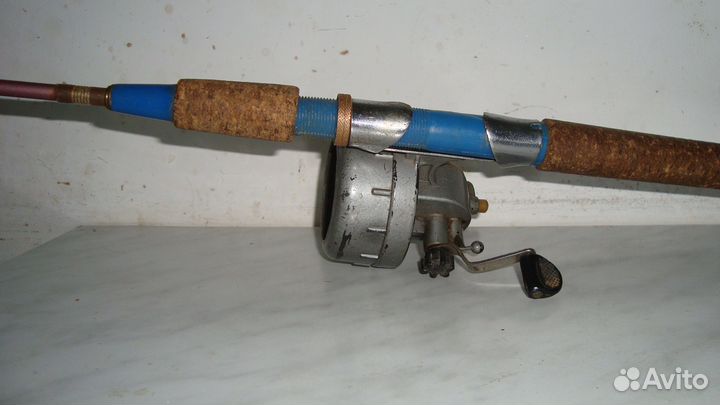 Спининг с катушкой бу СССР