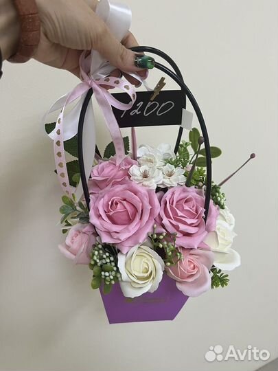 Мыльные букеты