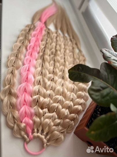 2 Д хвостик на резинке