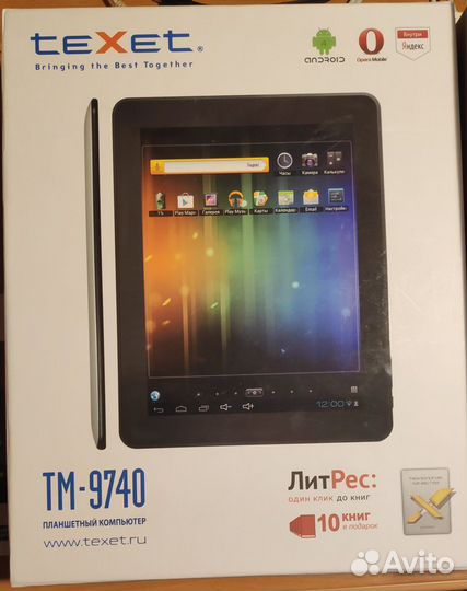 Планшет teXet TM-9740. 9.7ips под восстановление