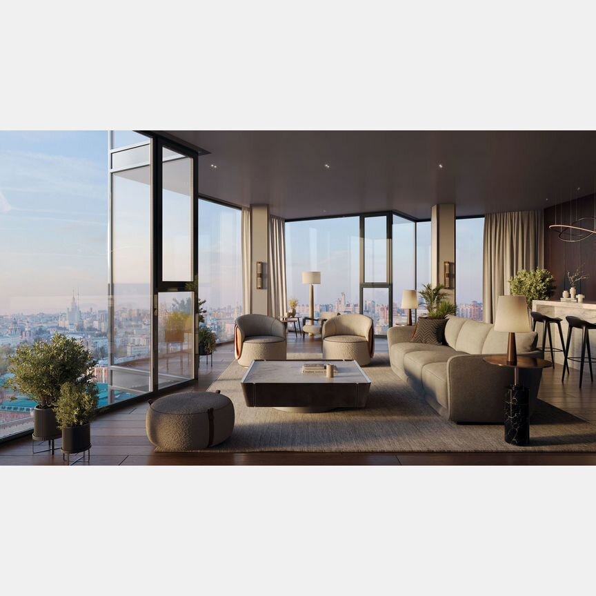 2-к. квартира, 100 м², 6/8 эт.