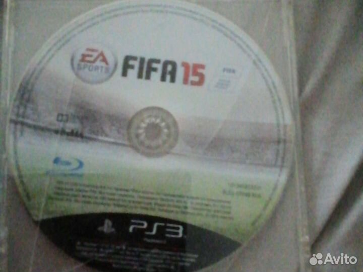 Диск на ps3 Fifa 15