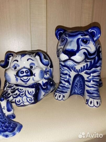 Авторская гжель пакетом