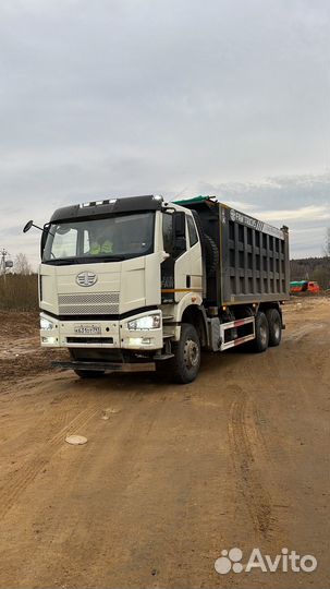 Водтель самосвала faw j6 вс