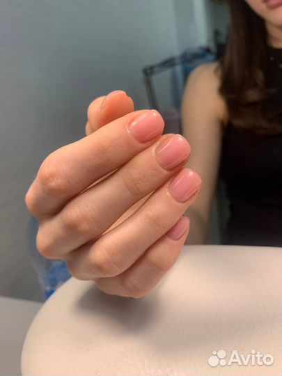 Наращивание ногтей гель лак