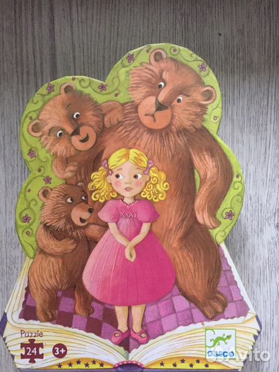 Пазлы Djeco, б/у пару раз