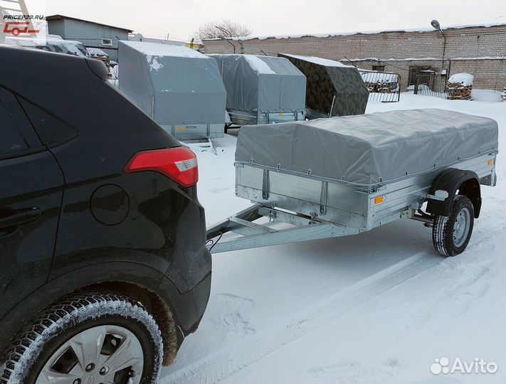 Прицеп оцинкованный легковой 2.5х1.4х570