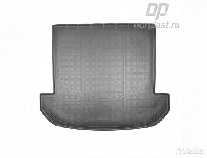 Коврик багаж Kia Sorento (2015)(7 мест) слож 3 ряд