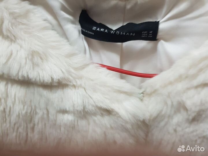 Искусственная шуба zara