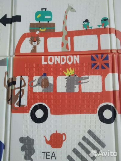 Детский игровой коврик складной