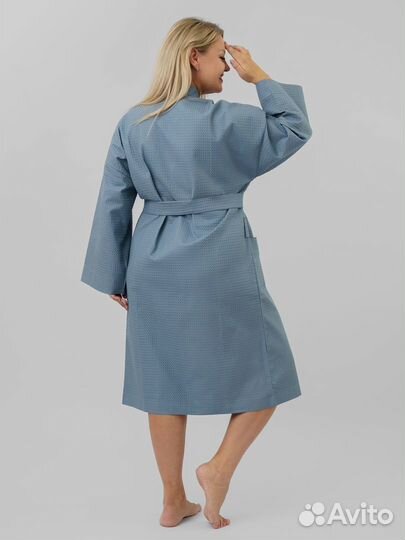 Халат банный вафельный Артикул 1448 - 1445