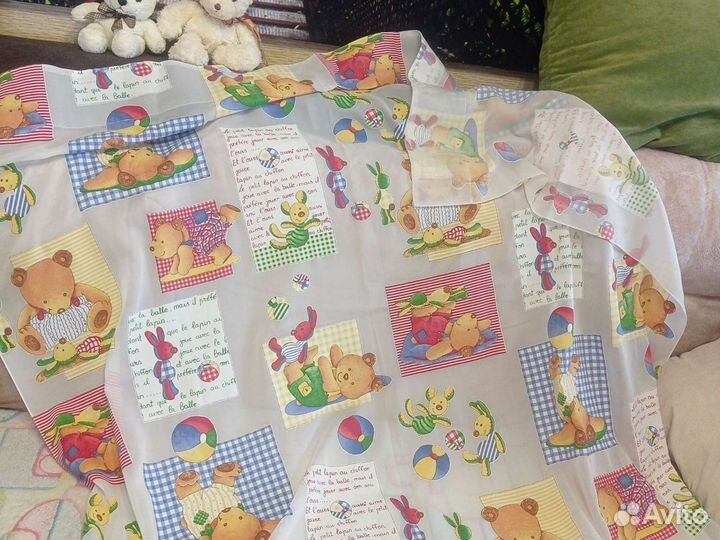 Французская шторка в детскую