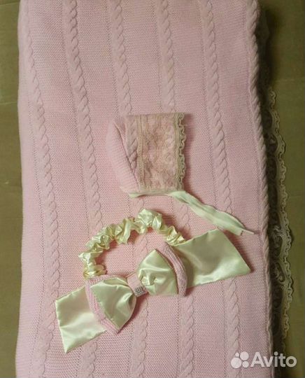 Конверт одеяло на выписку и костюм