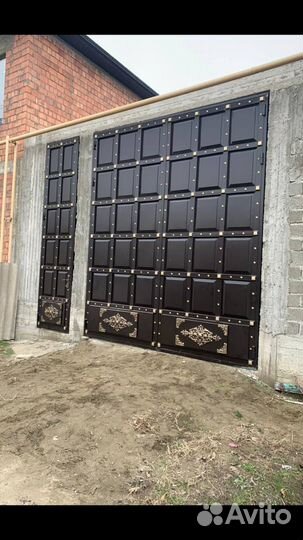 Кованые ворота и калитки